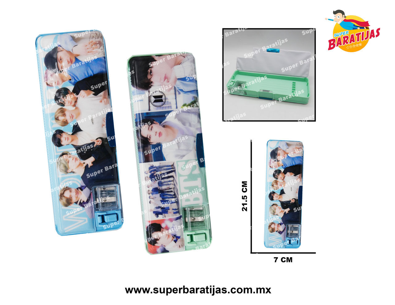 (3M7) COLORERA BTS C/SACAPUNTAS