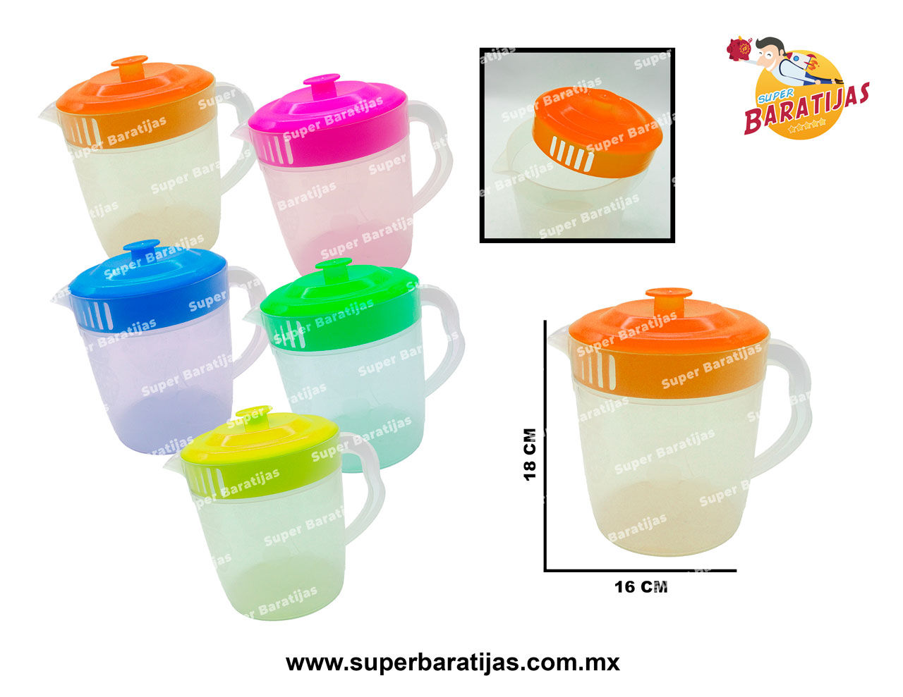 (2E5) (2G1, 2G4) JARRA 2.5 LT TRASLUCIDA K