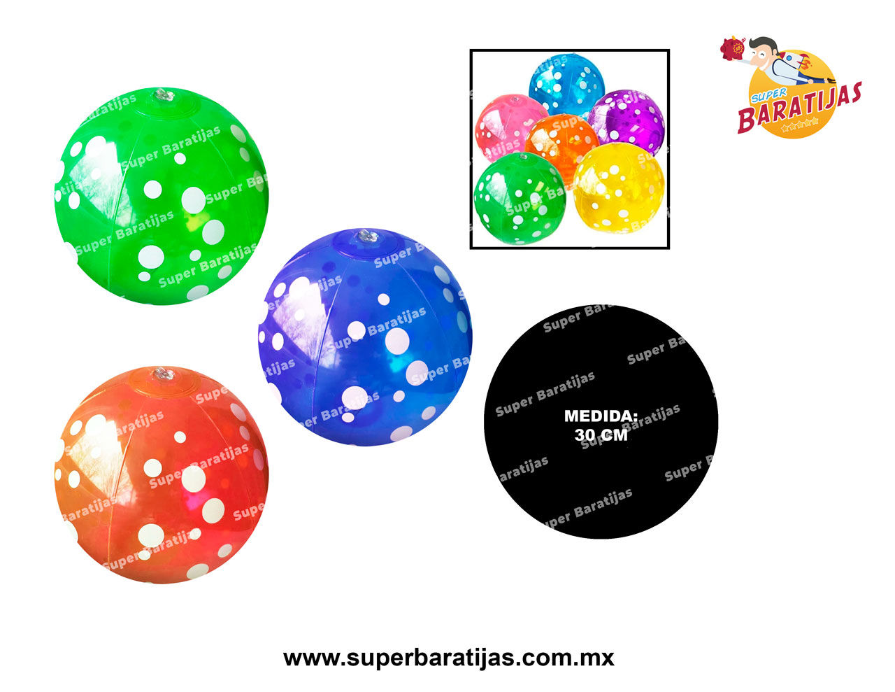 (1I3) PELOTA INFLABLE