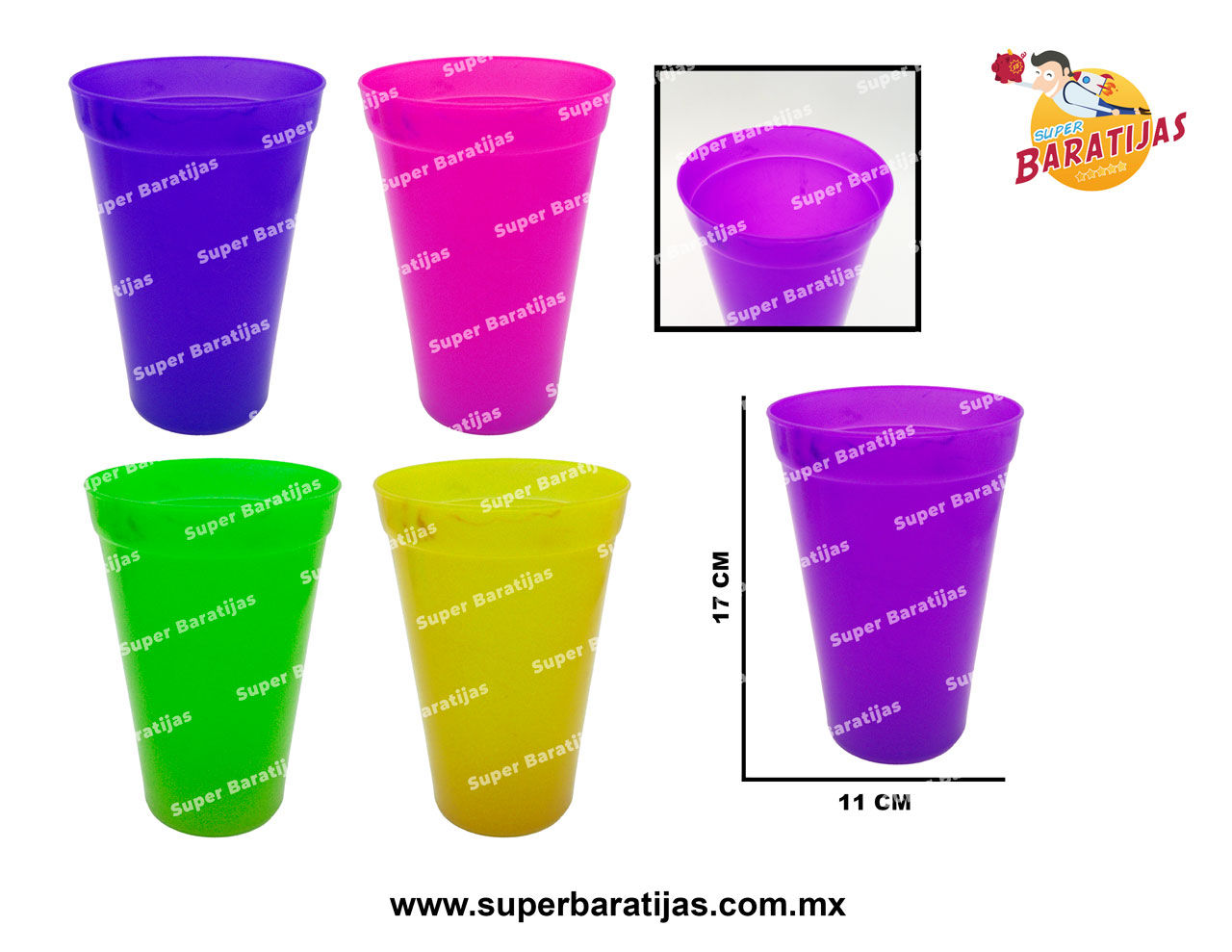 (2E5) (2E6) VASO 1 LT TRASLUCIDO K