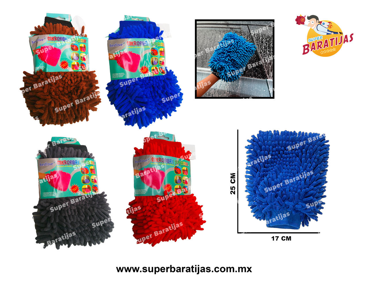 (2L10) GUANTE MICROFIBRA