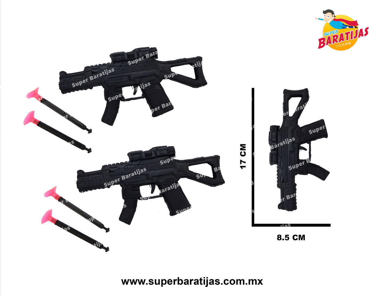 (1N6) PISTOLA DARDOS