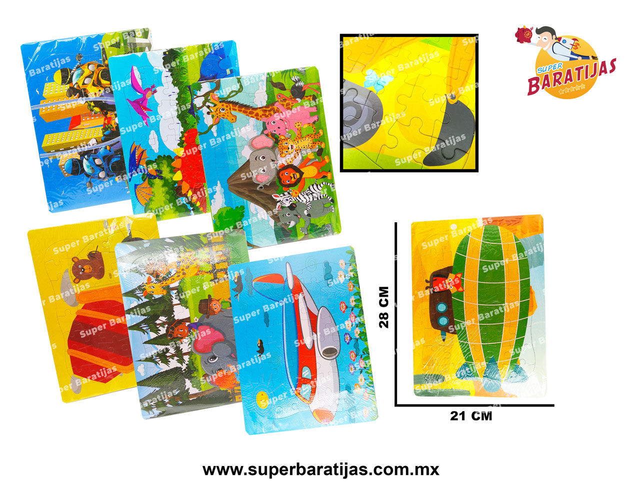 (1G5) ROMPECABEZAS ANIMALES