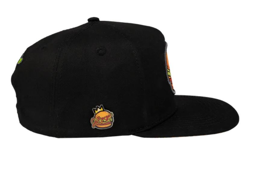 Miniatura: (4A1) GORRA HAMBURGUESA NEGRO, NEGRO