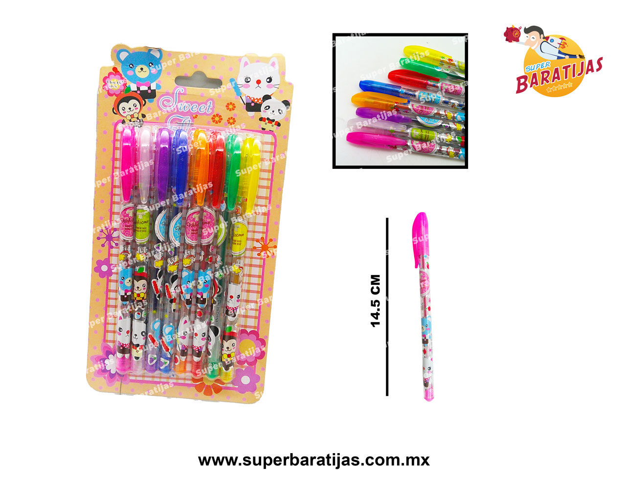(1E16) PLUMA GEL C/8