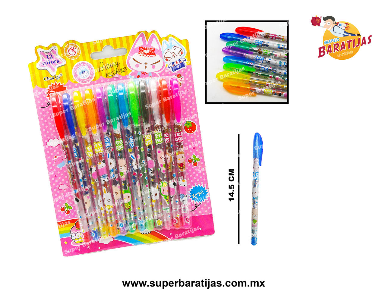 (1A8) PLUMA GEL C/12