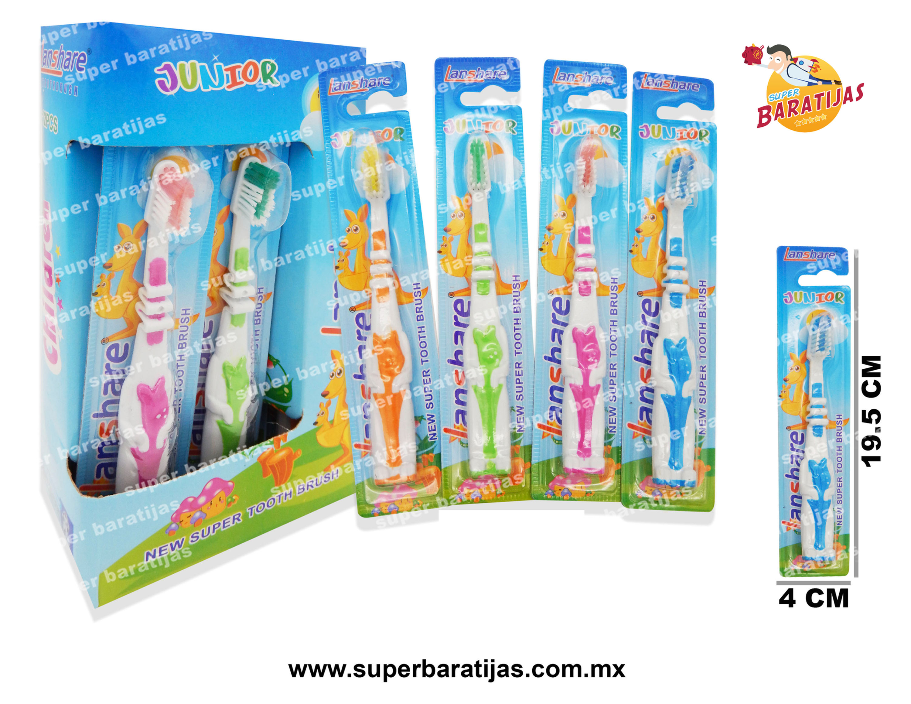 (3P18) CEPILLO DENTAL INFANTIL