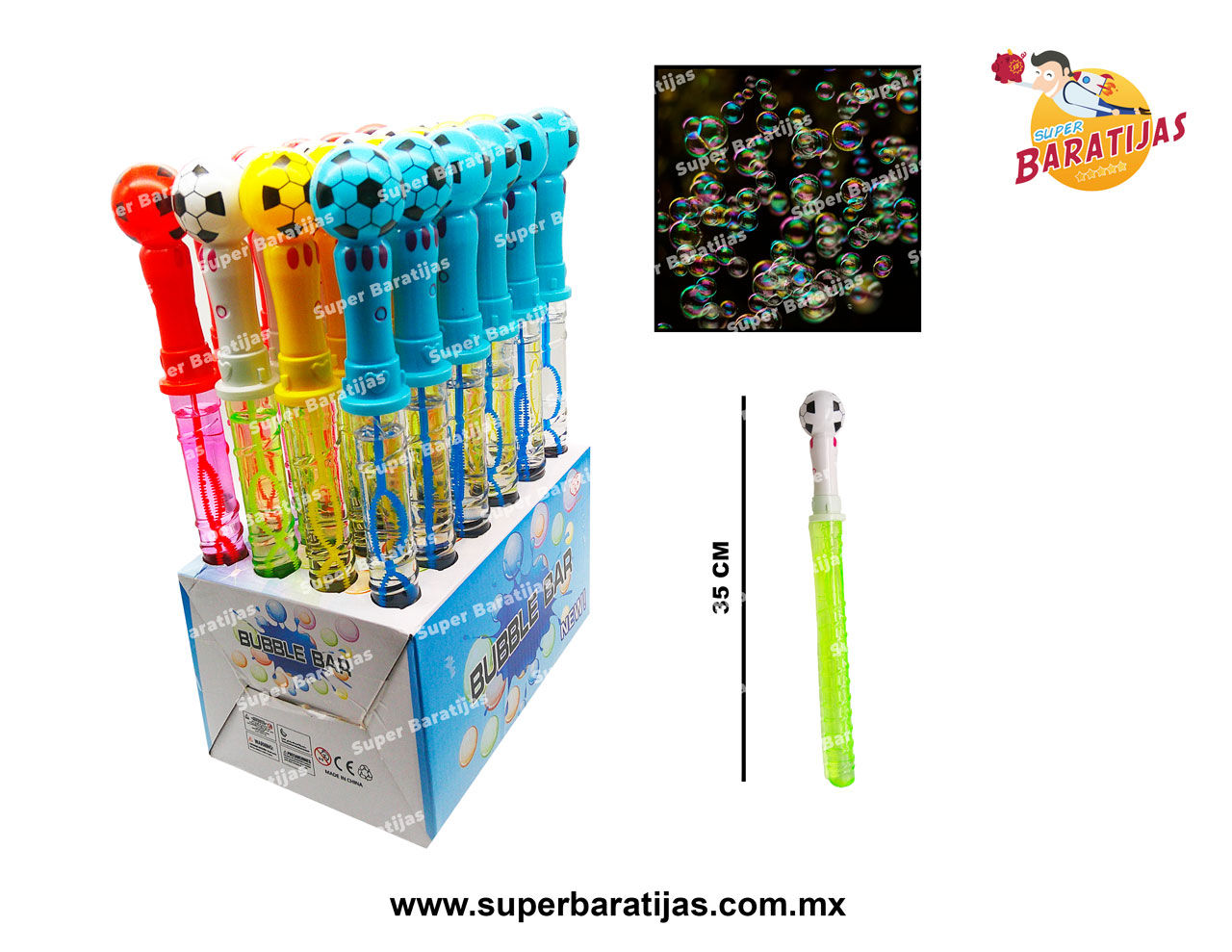 (1K3) (BAJO ESCALERAS) BURBUJA BALON COLORES