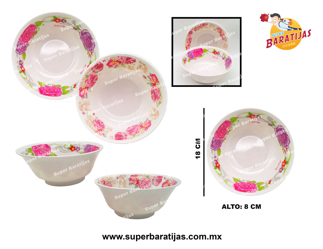 (2H10, 2H11) PLATO MELAMINA 7 150 G