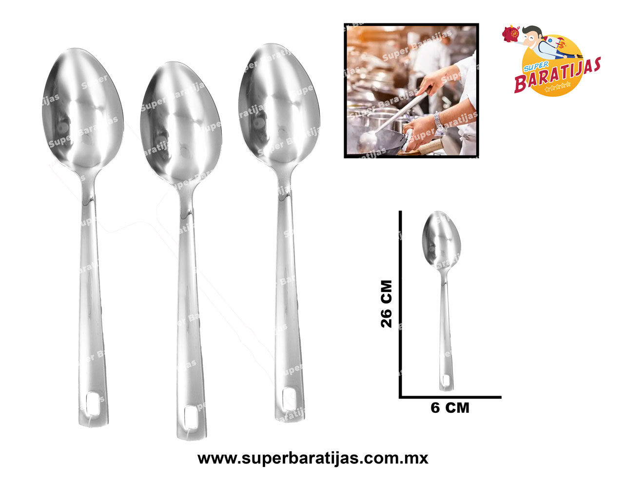 (2J3) CUCHARA SERVICIO CALIDAD