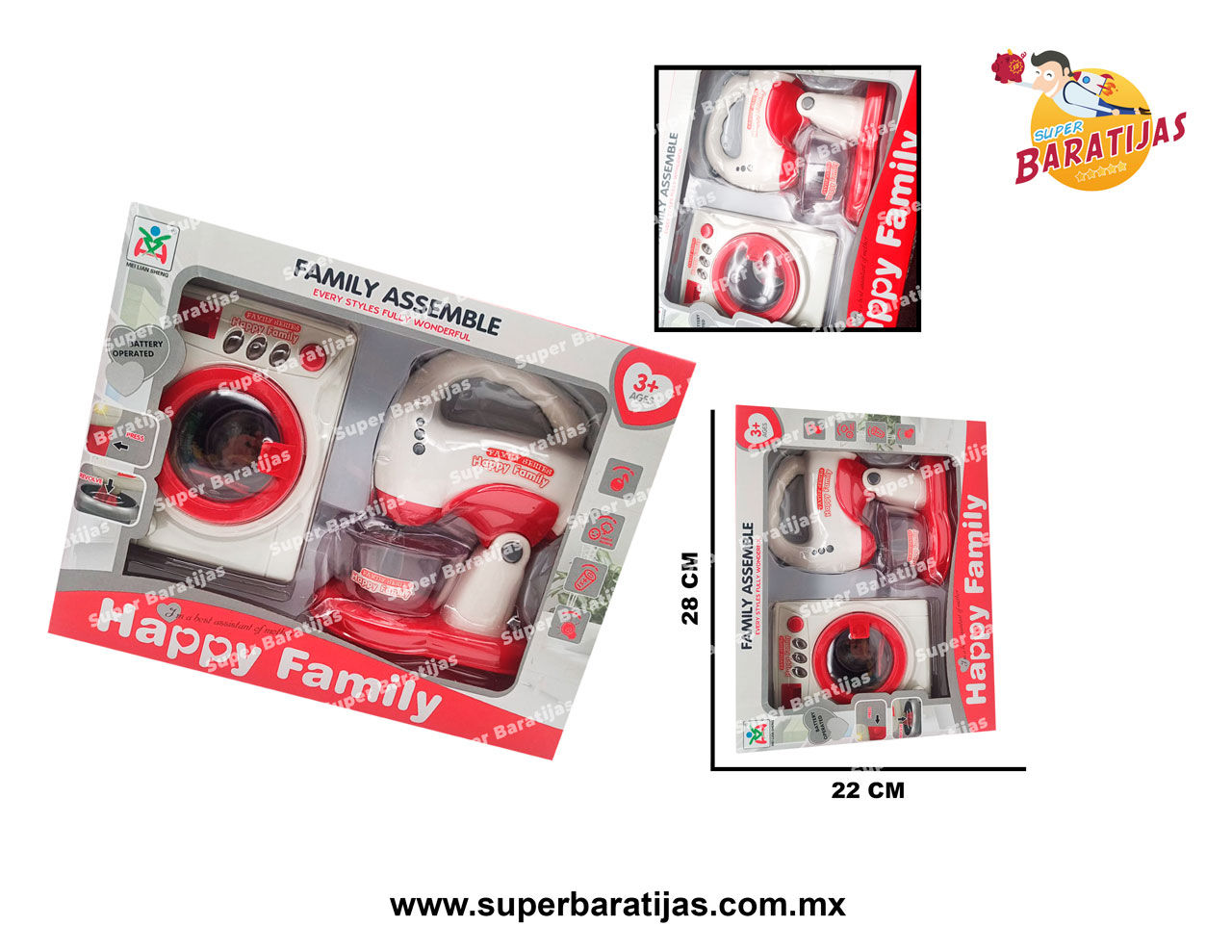 (3H14) LAVADORA Y BATIDORA