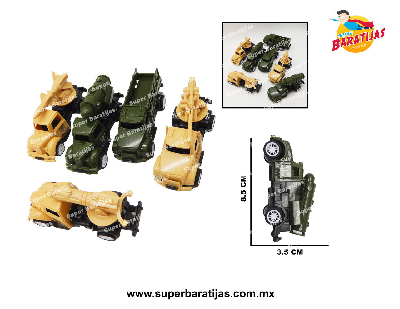 (3I18) CAMIÓN MILITAR C/6