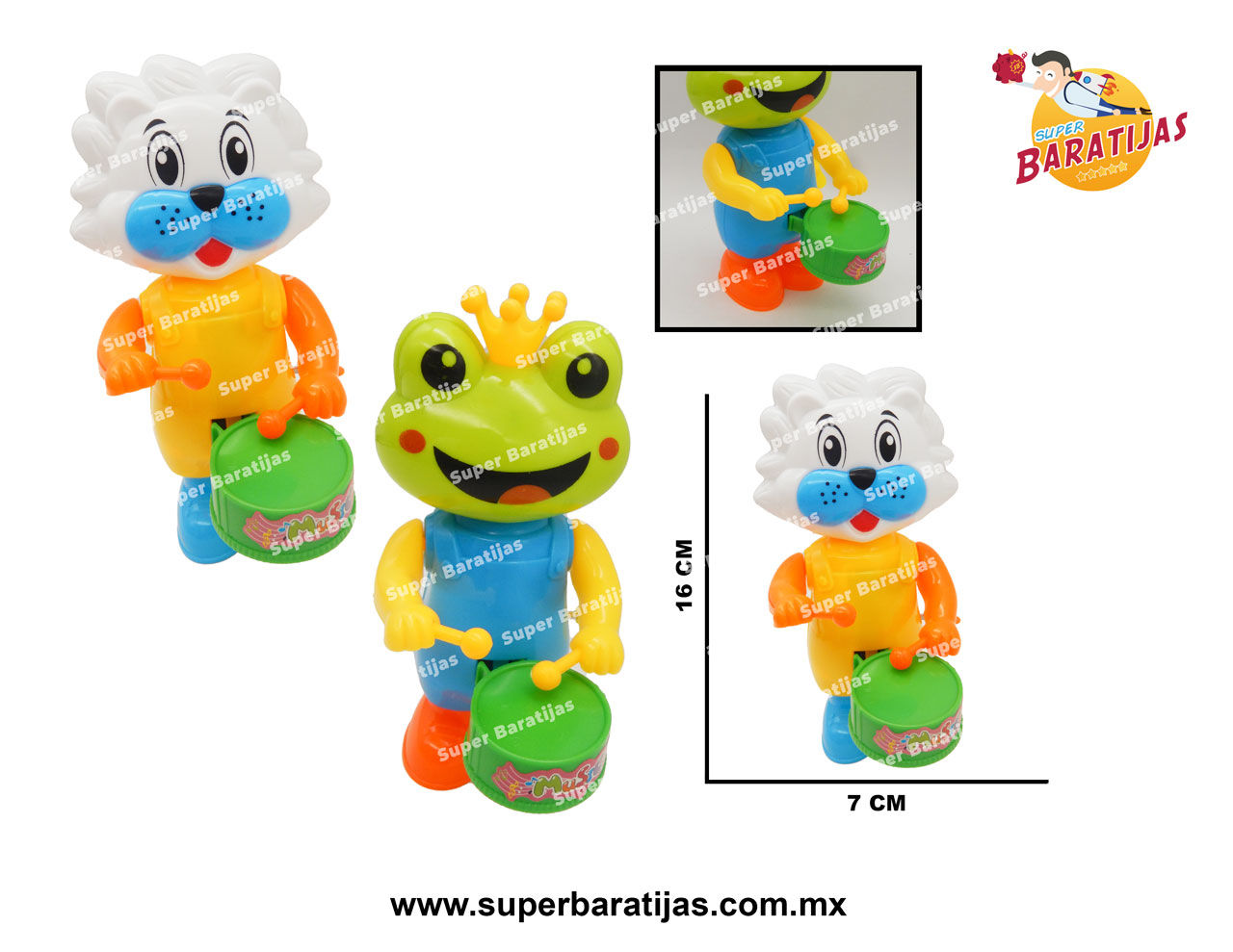 (3I10)ANIMAL C/TAMBOR