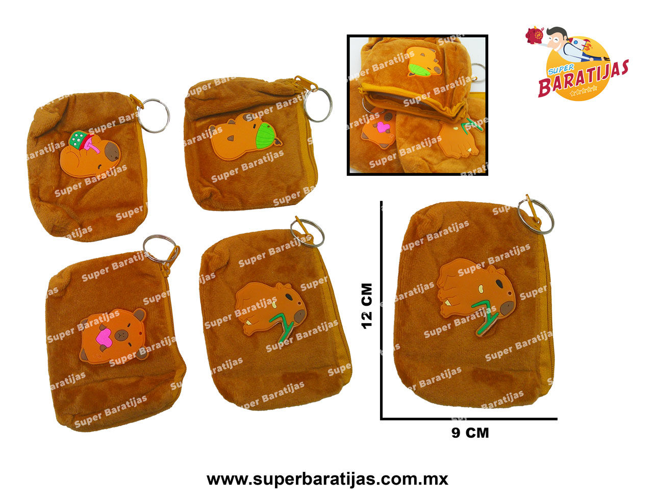 (3S13) MONEDERO CAPIBARA