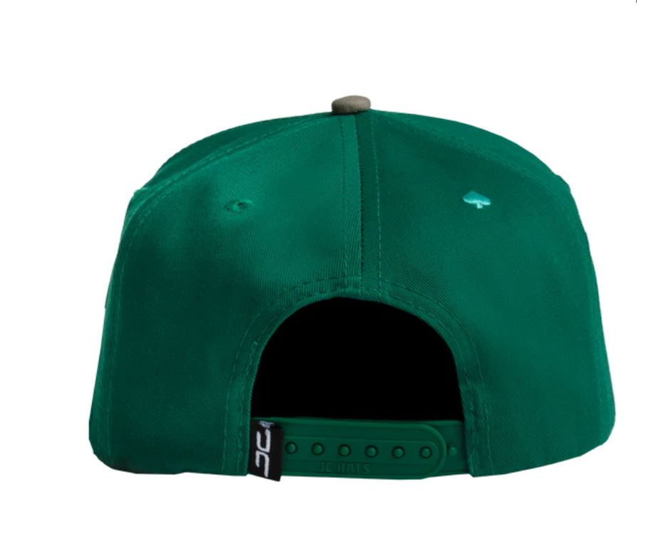 Miniatura: (4A1) GORRA REY PICAS VERDE, NEGRO