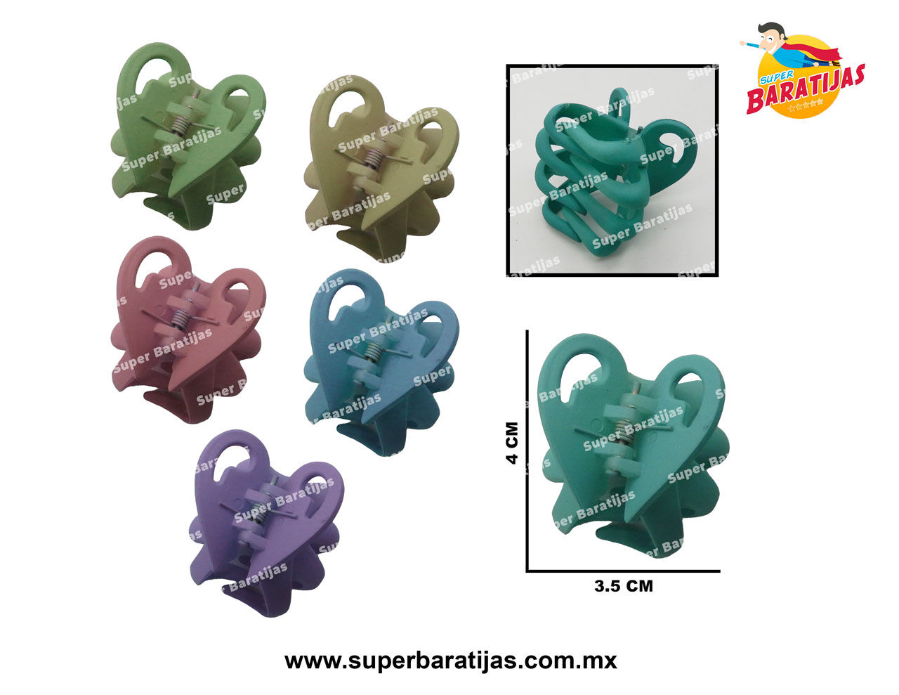 (3P10) PINZA CABELLO