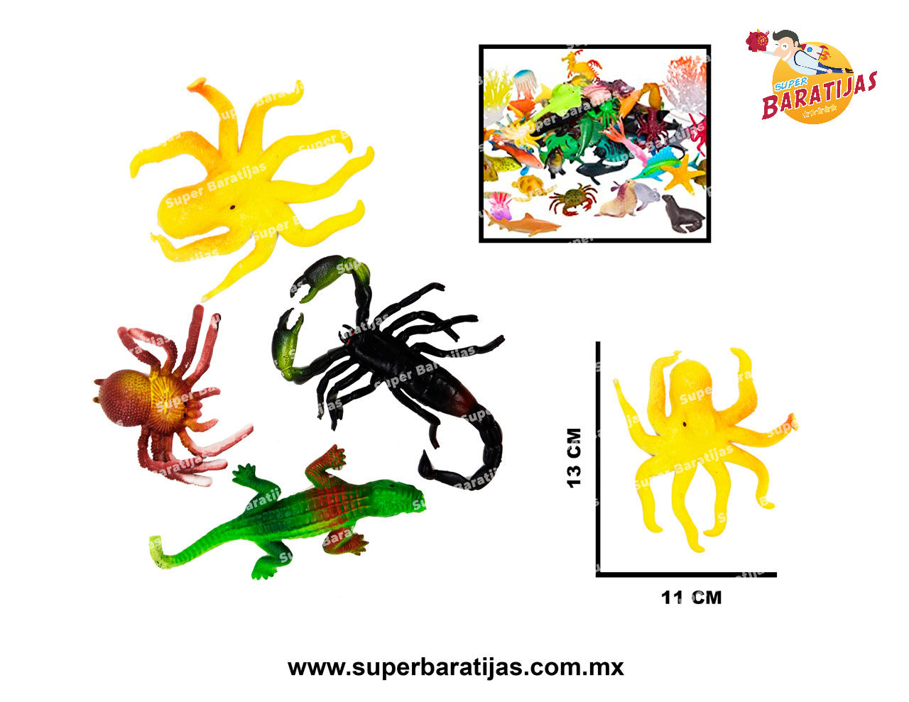 (3I7) ANIMALES PLASTICO