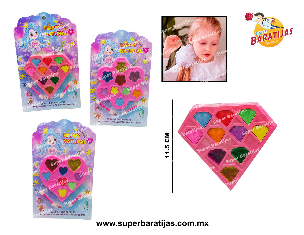 (3J9) PINTURAS NIÑA BLISTER