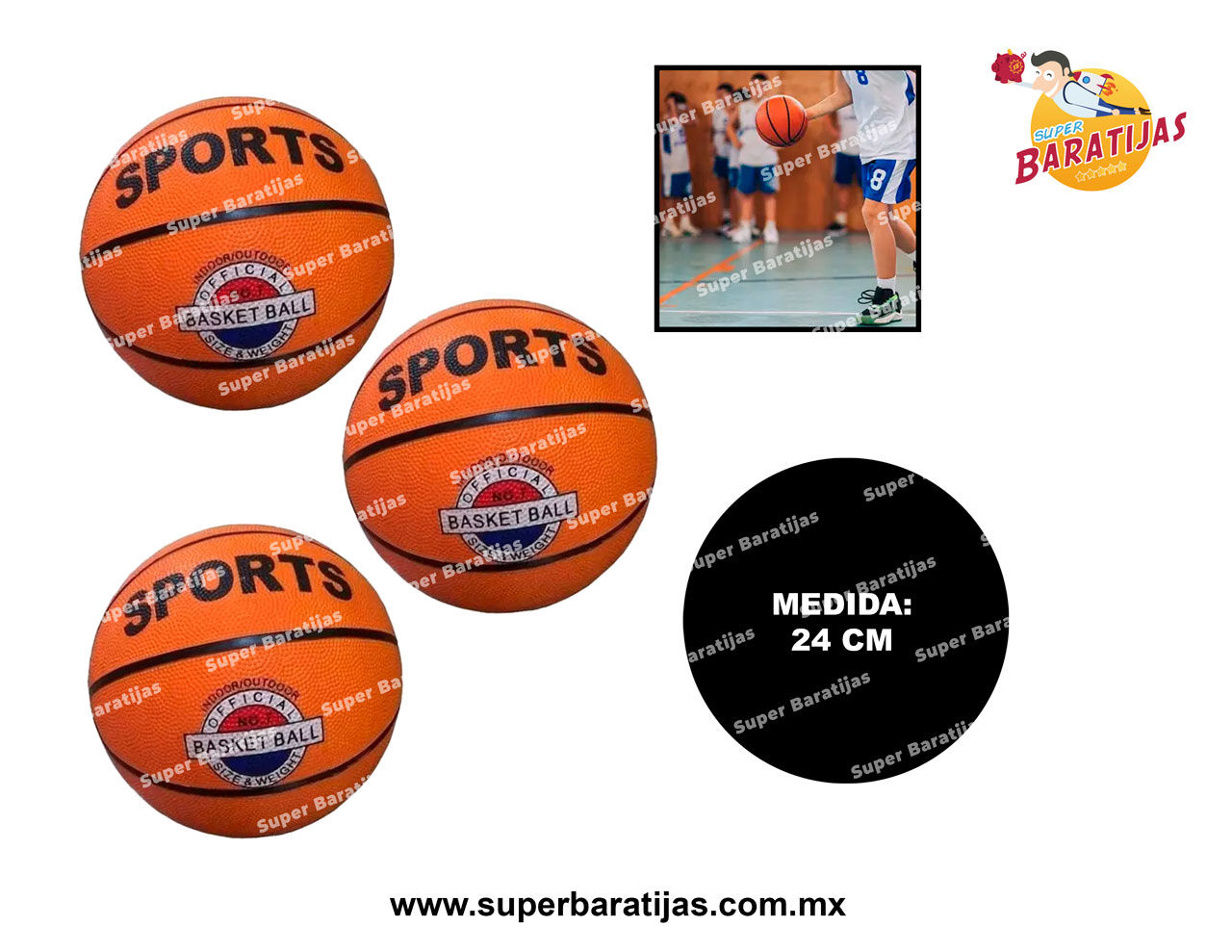 (3B11) BALON BASKET