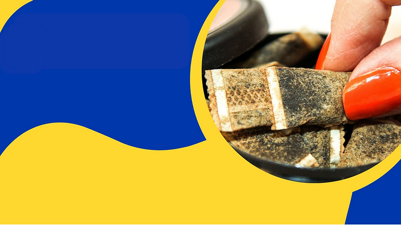 Snus och svenska flaggan