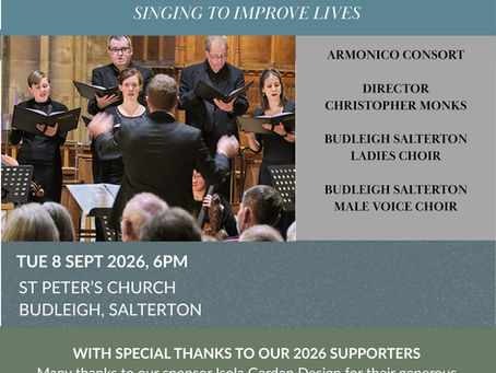 Armonico Consort 8th September 