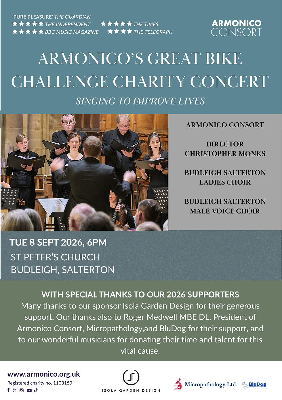 Armonico Consort 8th September 