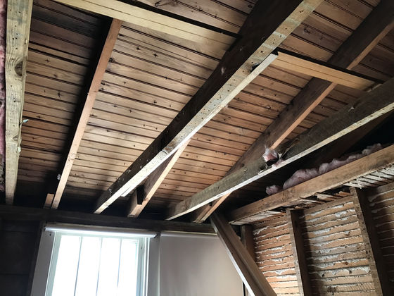Hidden ceiling find!