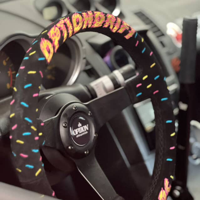 Thumbnail: Party Laps Steering Wheel 