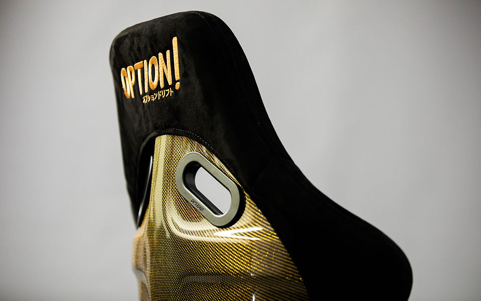 Thumbnail: Party Seat Gold Carbon Fibre