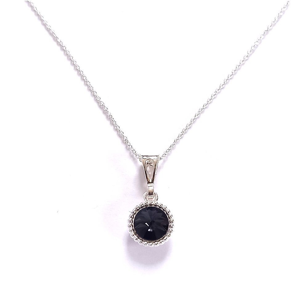 Miniatyrbild: NAJAD Pendant Drop Silver Necklace