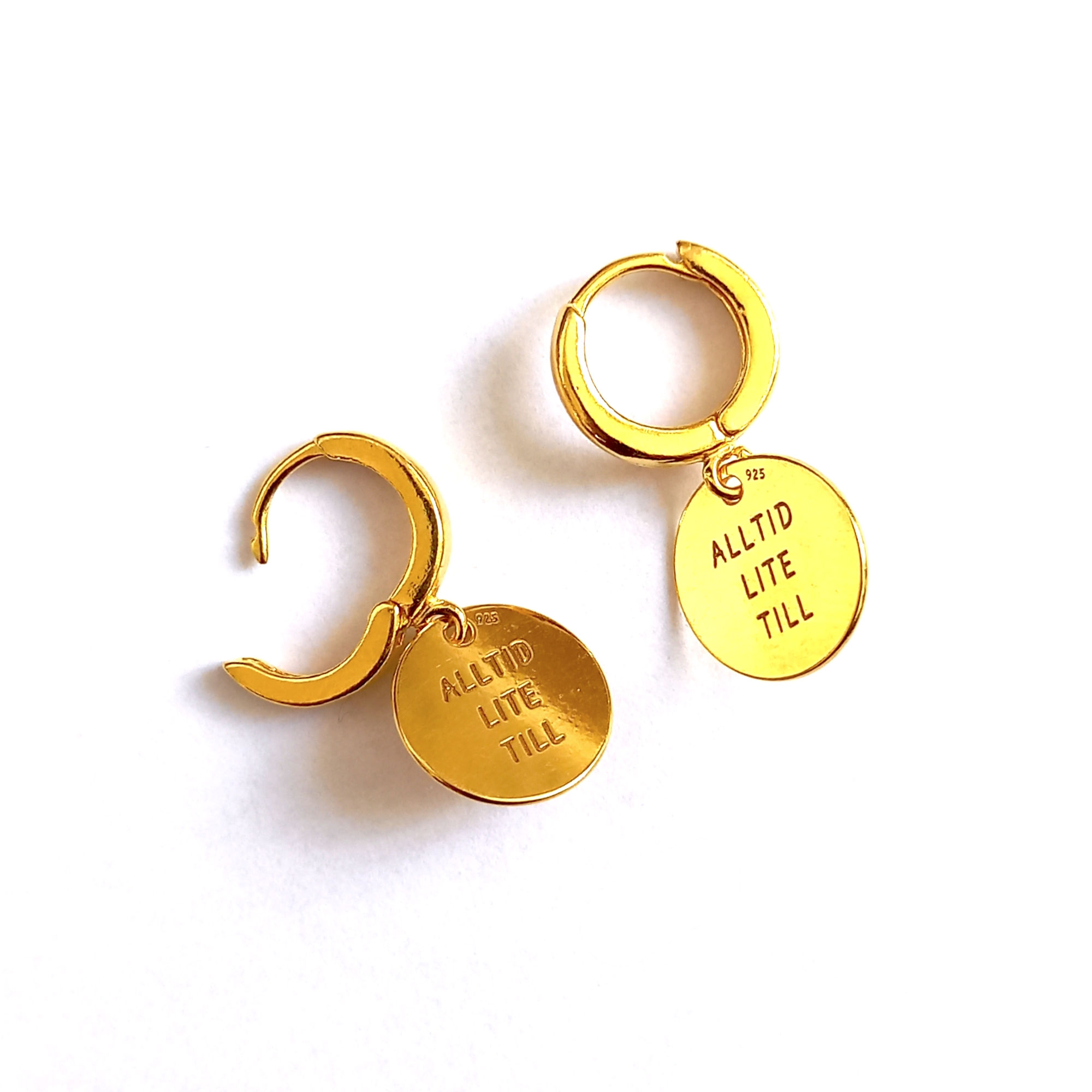 Frida Wallberg Golden Earhoops