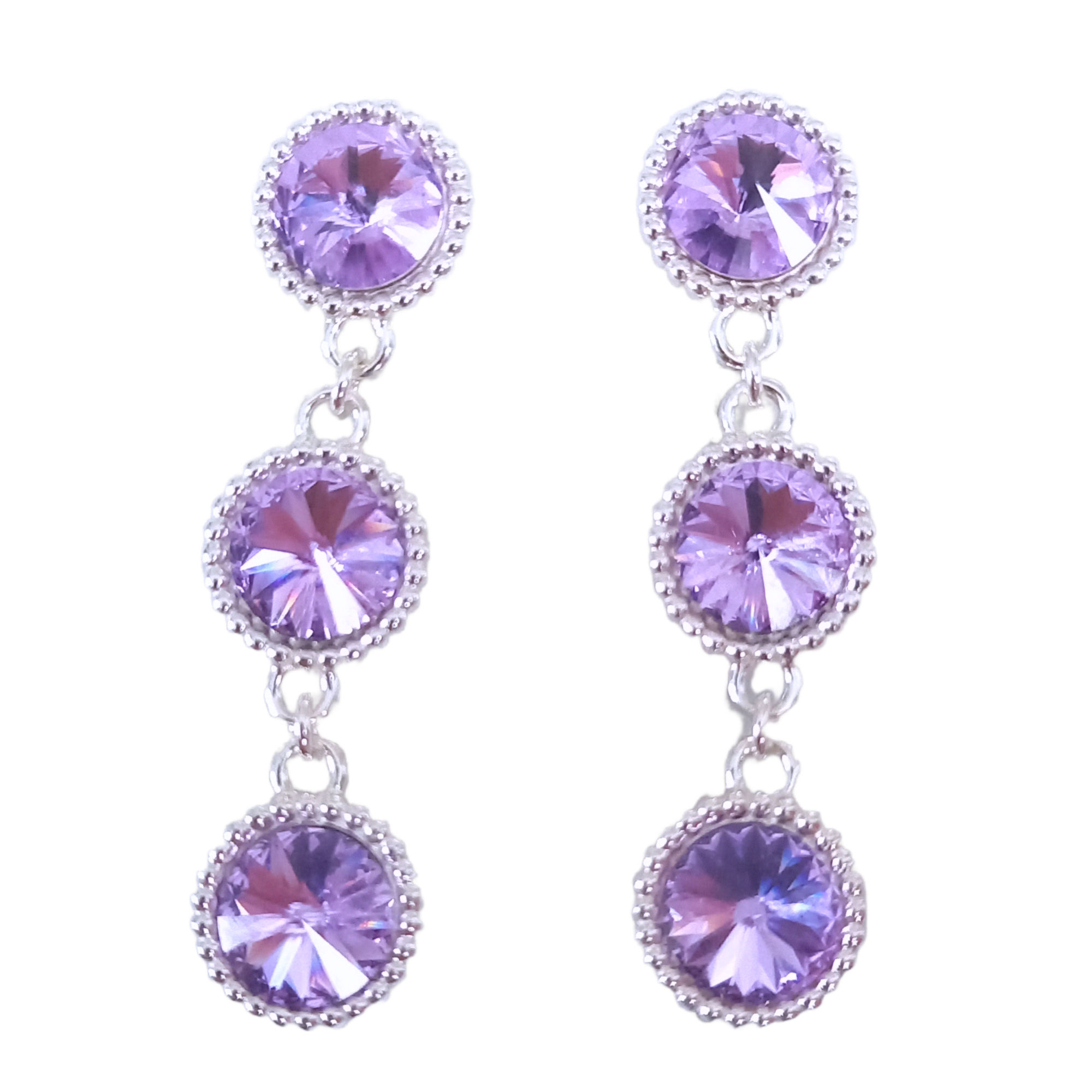 NAJAD Princess Silver Earrings