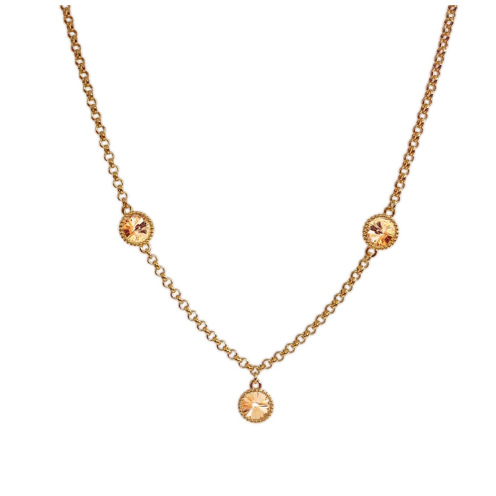 Miniatyrbild: NAJAD Royal Golden Necklace