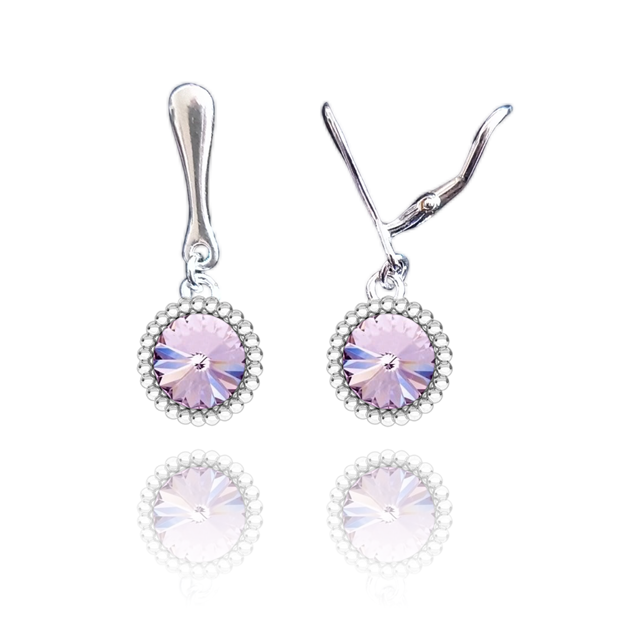 NAJAD Pendant Drop Silver Clip-Ons