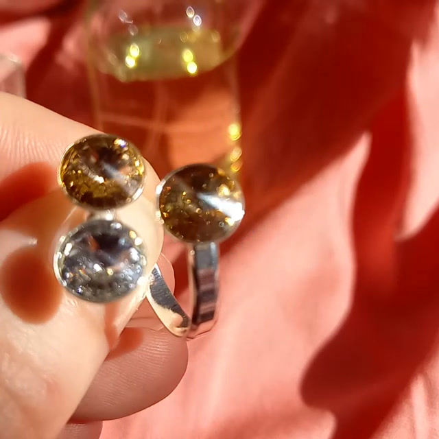 Miniatyrbild: NAJAD Silver Ring - Sunshine Combo