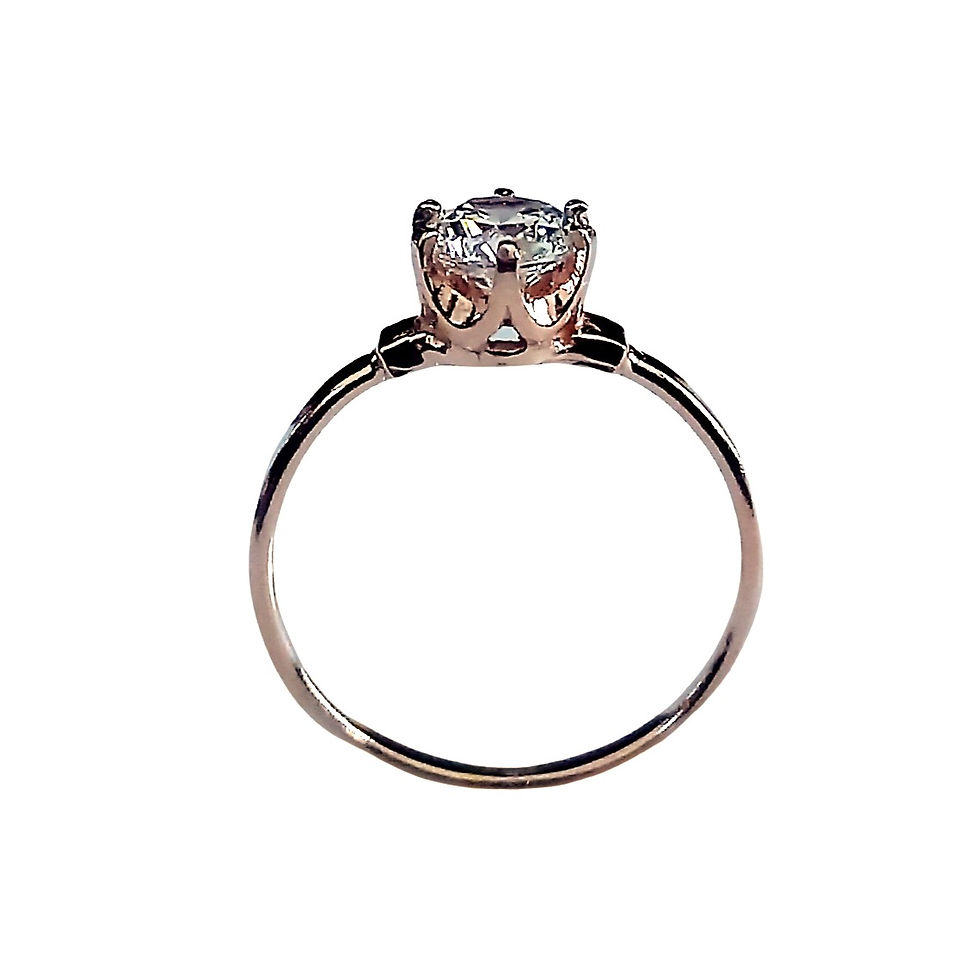 NAJAD Princess Ring, Rose Gold