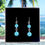 Miniatyrbild: NEREID Turquoise Pearl Earrings