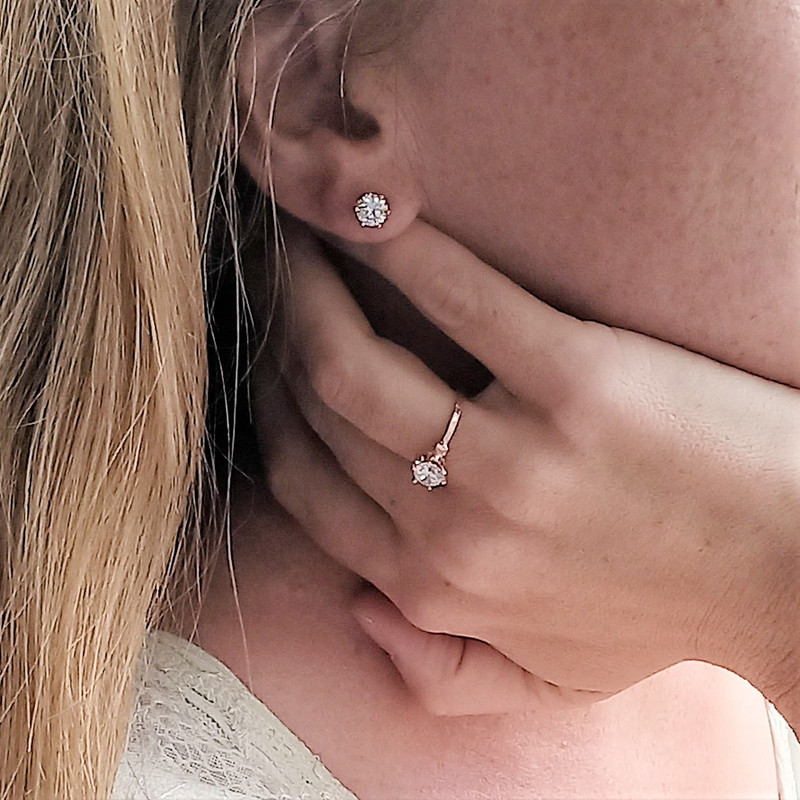 Miniatyrbild: NAJAD Princess Ring, Rose Gold