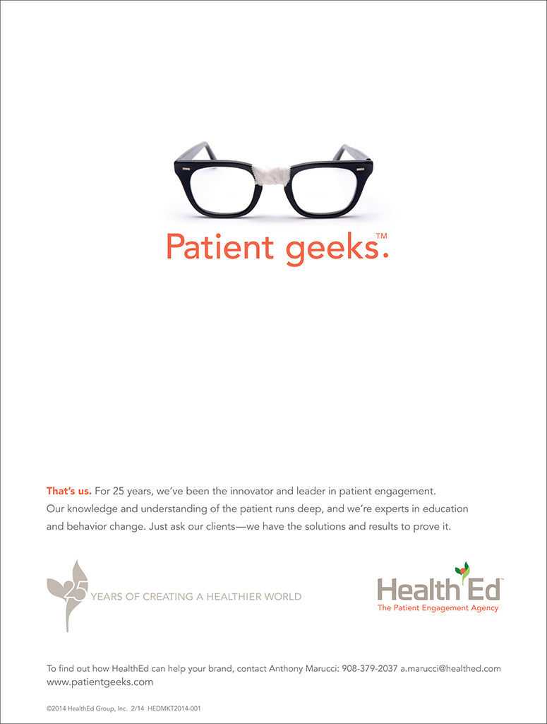 HealthEd "Patient geeks" campaign