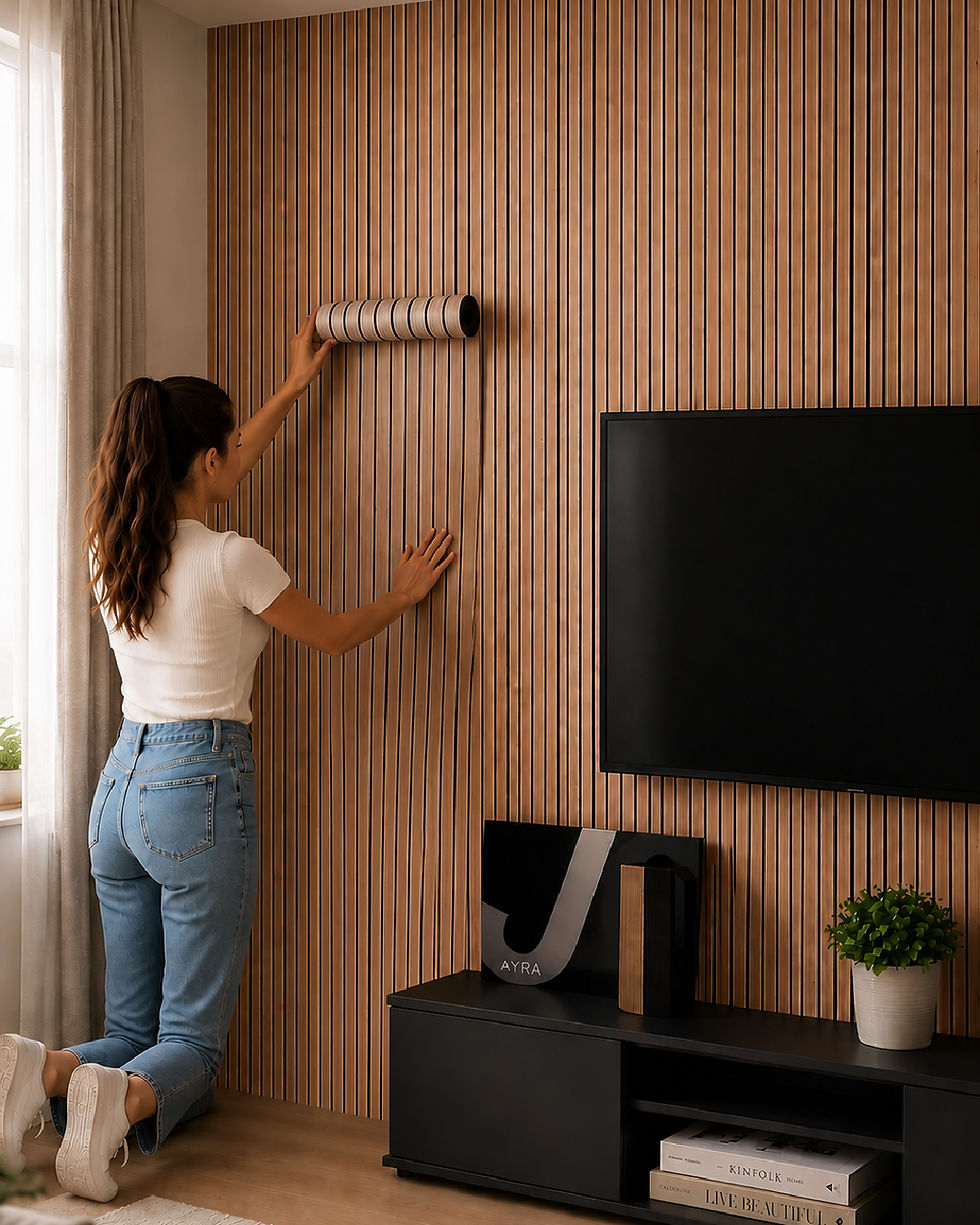FG-1498 - ROLLO PANEL DE PARED AUTOADHESIVO 3D