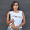 Thumbnail: WHT SNAKE SLEEVELESS TEE