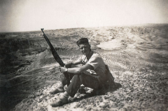 Hunting expedition outside Baghdad, perhaps for wild boar - March 1934