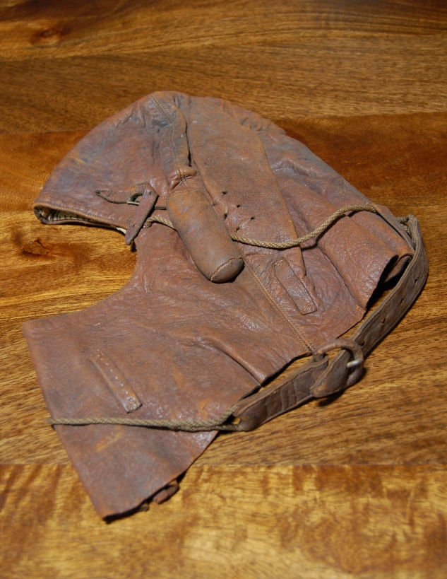 WW1 Aircrew leather Balaclava