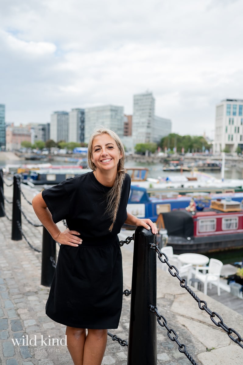 Liverpool Property Investor smiling near Albert Docks.