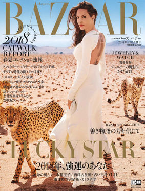 雑誌「Harpers BAZAR」2018年01月号に掲載されました!