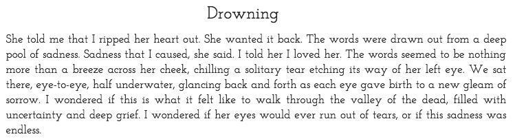 Drowning