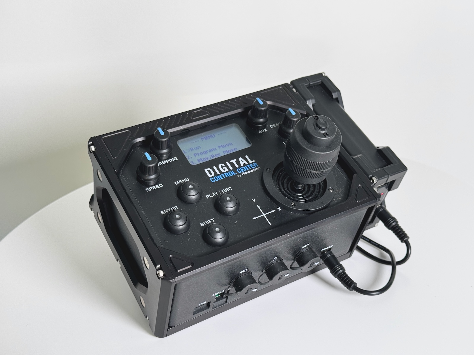 Kessler Digital Control Center with joystick, display and connected cables