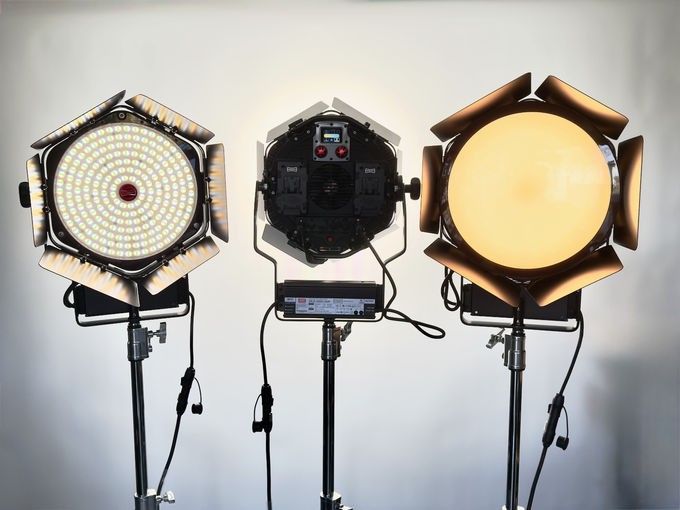 Rotolight Anova Pro 3 fixtures with SmartSoft modifier