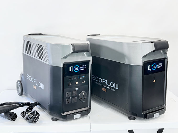 EcoFlow DELTA Pro power station and one Smart Extra Battery