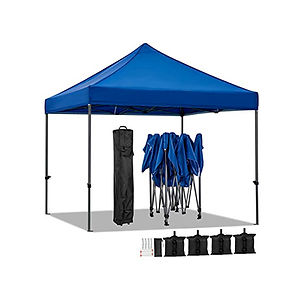 Y AHEETECH GAZEBO 3*3 M PIEGHEVOLE IMPERMEABILE
TENDONE RICHIUDIBILE IN ACCIAIO
ROBUSTO TELESCOPICO DA 227
